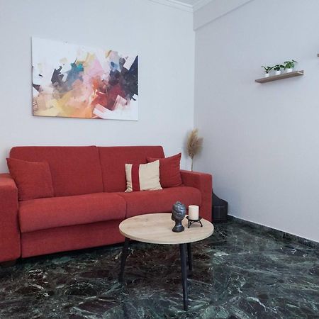 Modern 1 Bd Balcony Apt Near Metro In Kato Patisia Atena Exterior foto